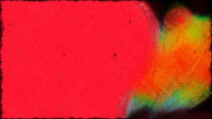 Red and Orange Abstract