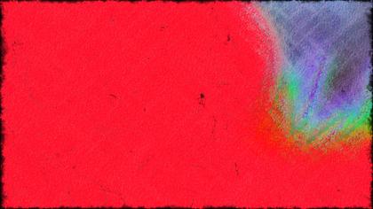 Crimson and Pastel Abstract