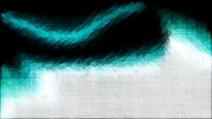 Abstract Teal and Black Strokes