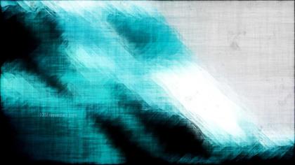 Teal Brushstroke Abstract