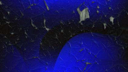 Crumpled Blue and Black Surface
