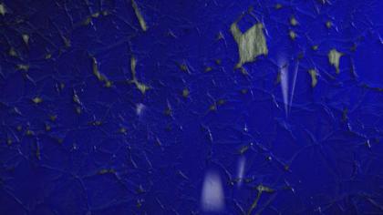 Cracked Blue Surface