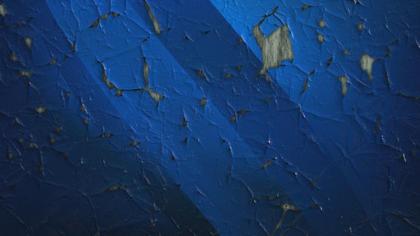 Peeling Blue Paint