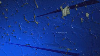 Cracked Blue Paint