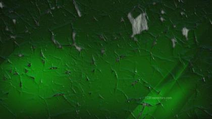 Cracked Green Paint