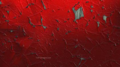 Cracked Red Paint Texture