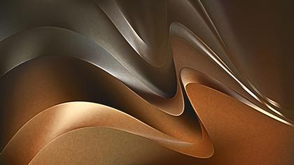 Flowing Bronze and Gold