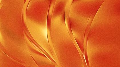 Orange Flowing Abstract