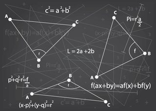 Mathematics Background Vector Art Free