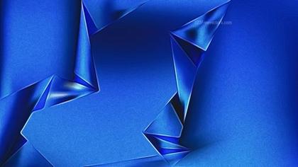 Abstract Blue Geometric Forms