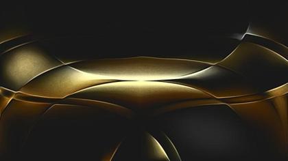 Abstract Gold Waves