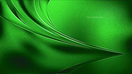 Green Abstract Curves