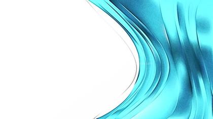 Turquoise Wave Abstract