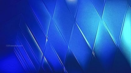 Blue Geometric Abstract