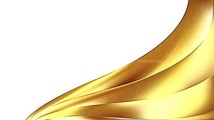 Golden Swirls Abstract