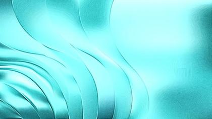 Abstract Teal Waves