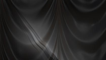 Black Silk Drapes