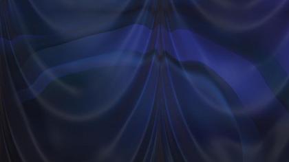 Wavy Blue Fabric