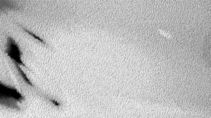 Textured Abstract With Dark Holes