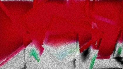 Textured Red and White Abstract