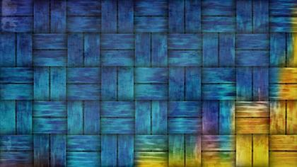 Woven Blue Wood Texture