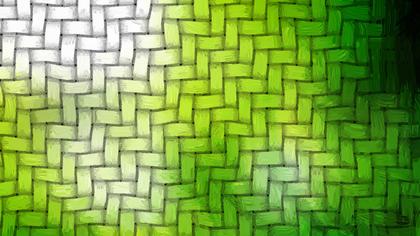 Woven Green Texture