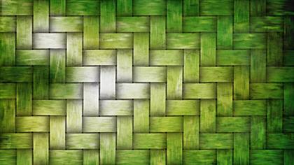 Woven Green Texture