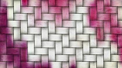 Woven Pink and White Texture