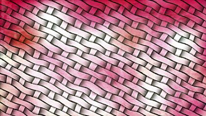 Woven Texture in Pink and White