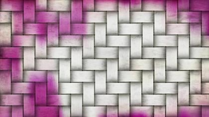 Woven Pink and White Texture