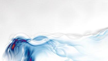 Abstract Blue and White Waves