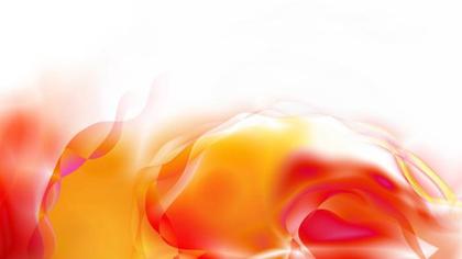 Abstract Orange and Red Swirls
