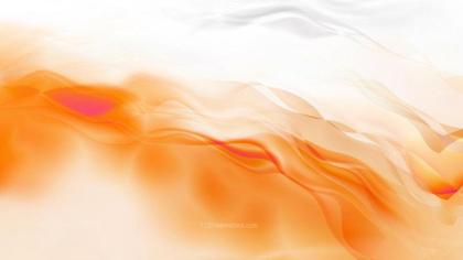 Orange Flowing Abstract
