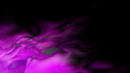 Abstract Purple and Black Waves