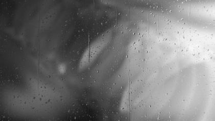 Raindrops on Glass