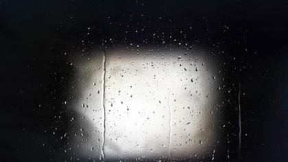 Raindrops on Glass