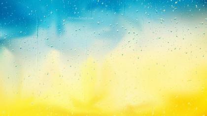 Raindrops on Glass