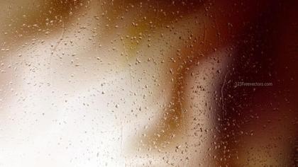 Raindrops on Glass