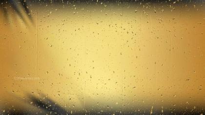 Raindrops on Glass
