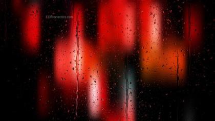 Raindrops on Glass