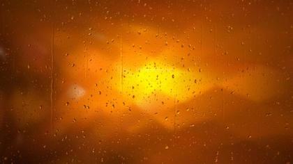 Raindrops on Glass