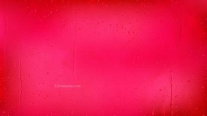 Pink Raindrops on Glass