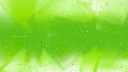 Raindrops on Glass