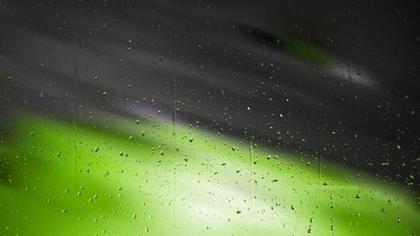 Raindrops on Glass