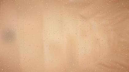 Raindrops on Window