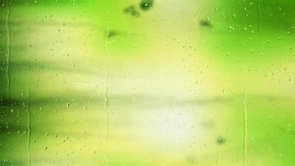 Raindrops on Glass