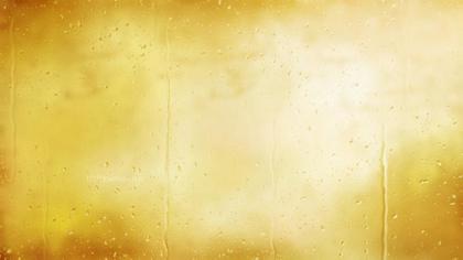 Rain on Yellow Glass