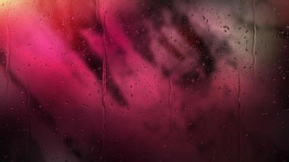 Raindrops on Glass