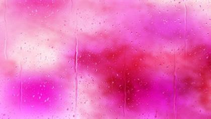 Pink Raindrops