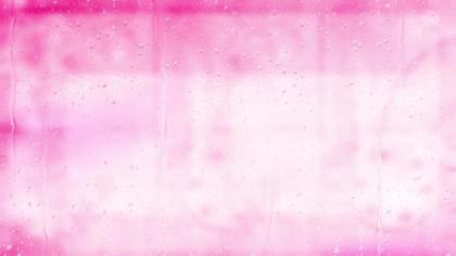 Pink Raindrop Background